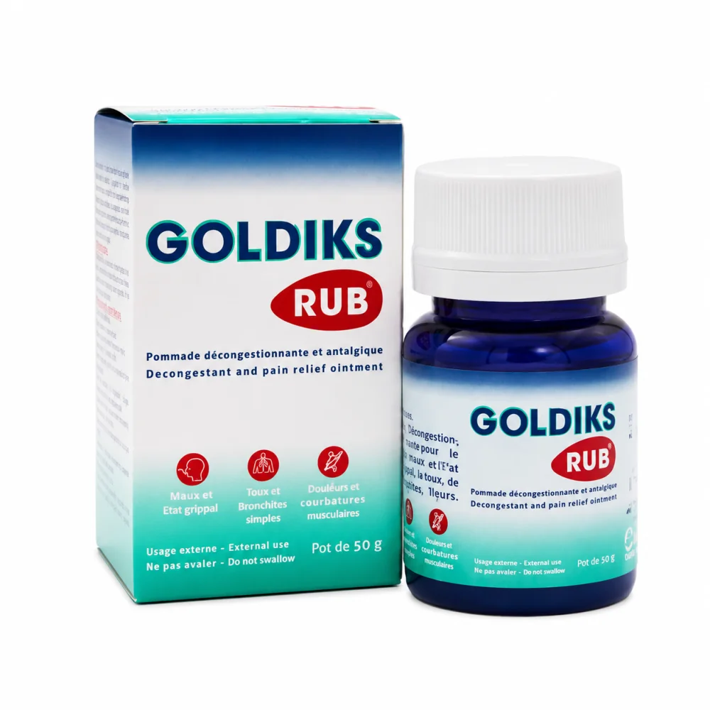 GOLDIKS RUB POMMADE 50G