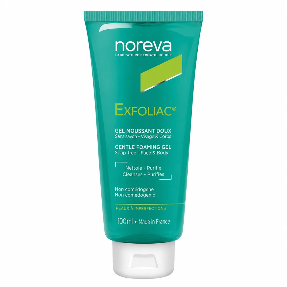 NOREVA EXFOLIAC - GEL MOUSSANT DOUX 100ML