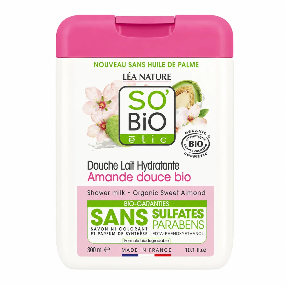SO BiO DOUCHE - LAIT HYDRATANTE AMANDE DOUCE BIO 300ML