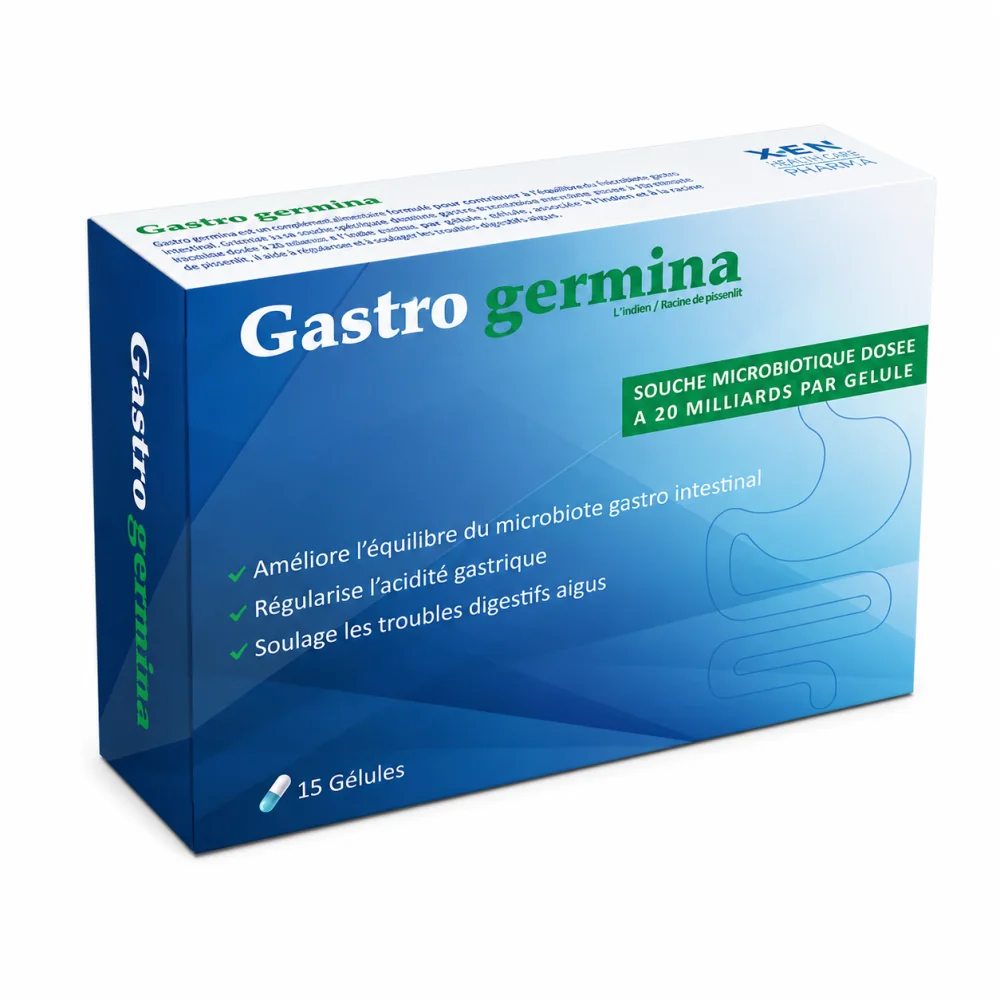 XEN - GASTRO GERMINA 15 GELULES