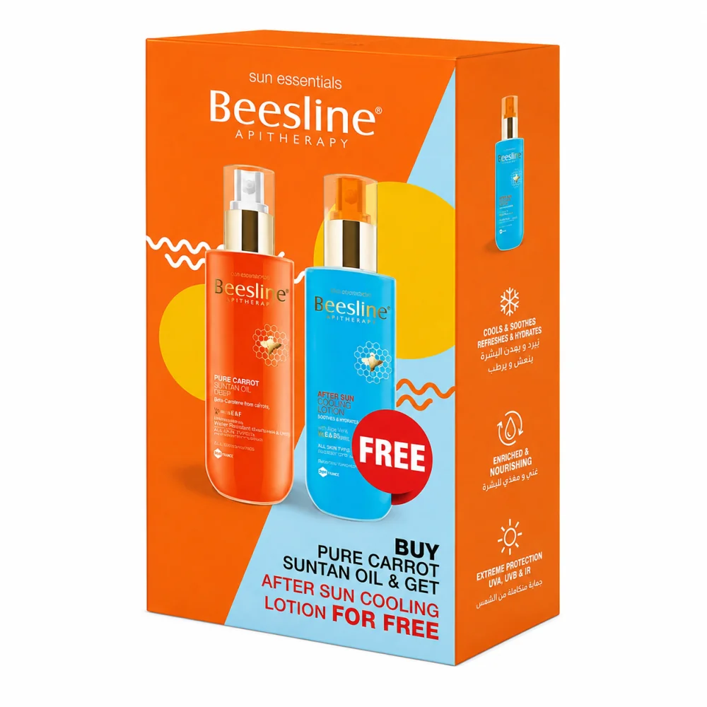BEESLINE - COFFRET SUNTAN PURE CARROT + AFTER SUN GRATUIT