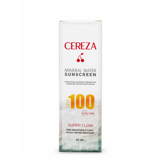 CEREZA - ECRAN SOLAIRE MINERAL WATER SPF100 50ML