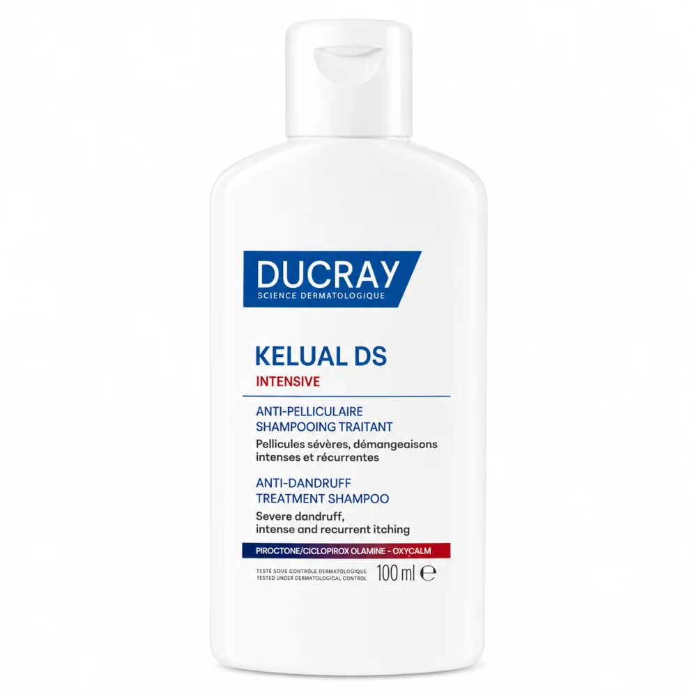 DUCRAY KELUAL DS INTENSIVE - SHAMPOOING  TRAITANT ANTI-PELLICULAIRE 100ml
