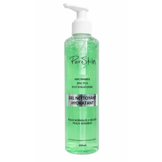 PURE SKIN - GEL APAISANT REGENERANT ALOE VERA 250ML pour Beauté