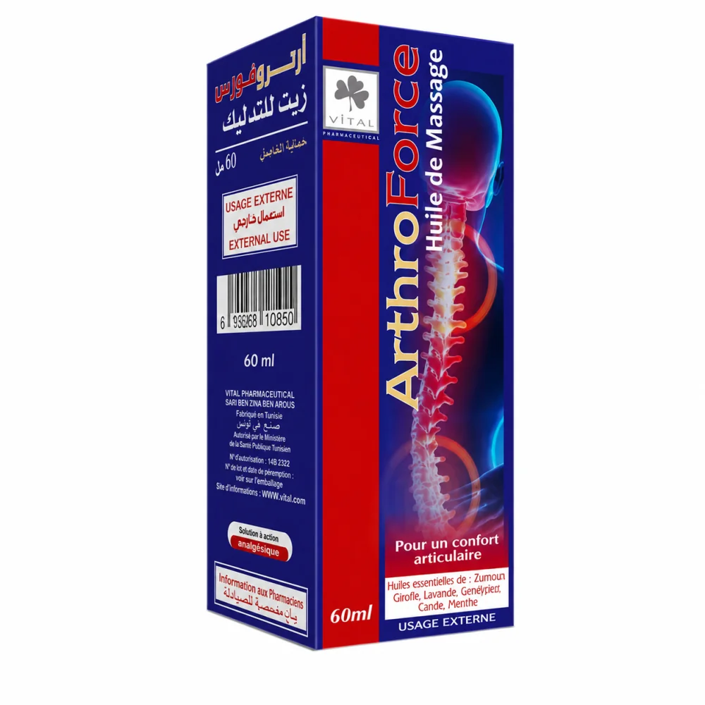 VITAL - ARTHROFORCE HUILE DE MASSAGE 60ML
