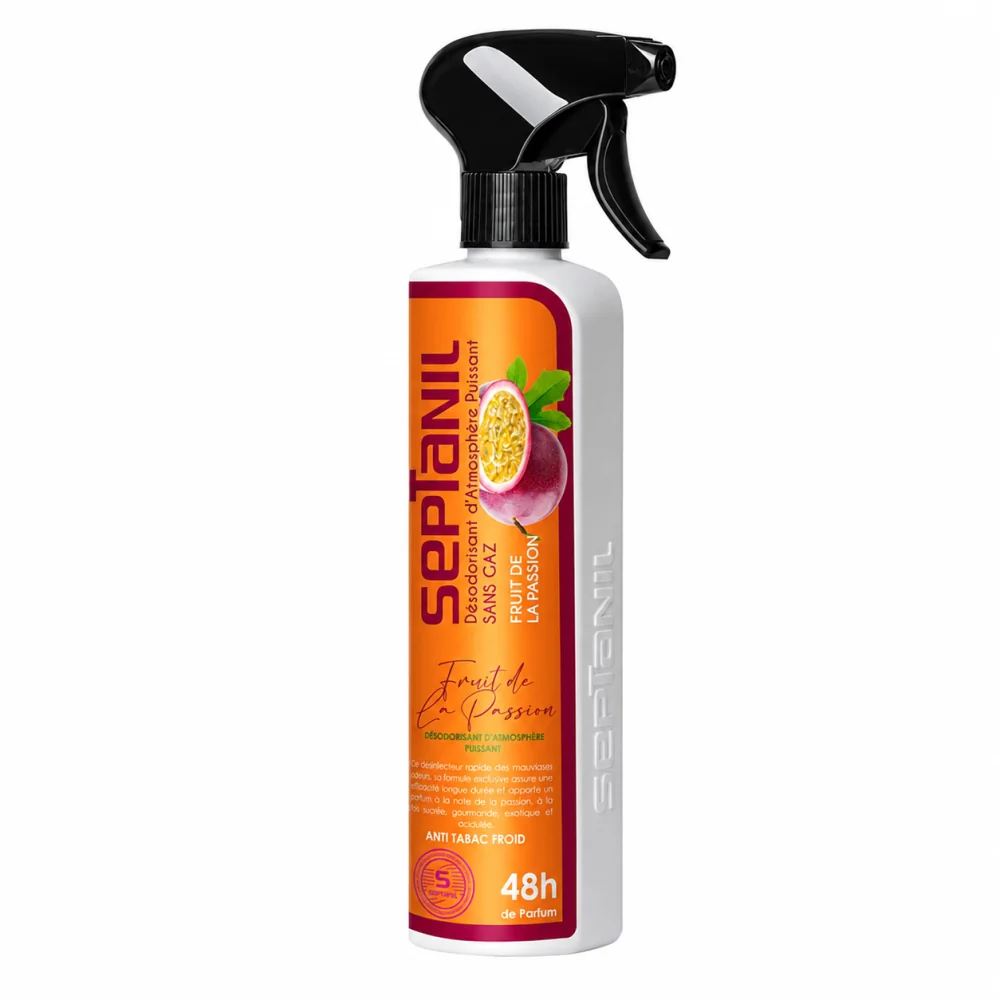 SEPTANIL - DESODORISANT D'ATMOSPHERE PUISSANT FRUIT DE LA PASSION 500ML