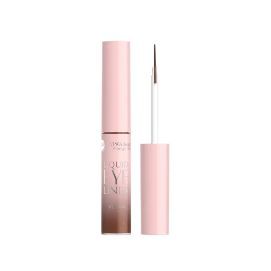 BELL HYPOALLERGENIC - EYELINER LIQUIDE HYPOALLERGÉNIQUE – 01 : BRUN SATINÉ