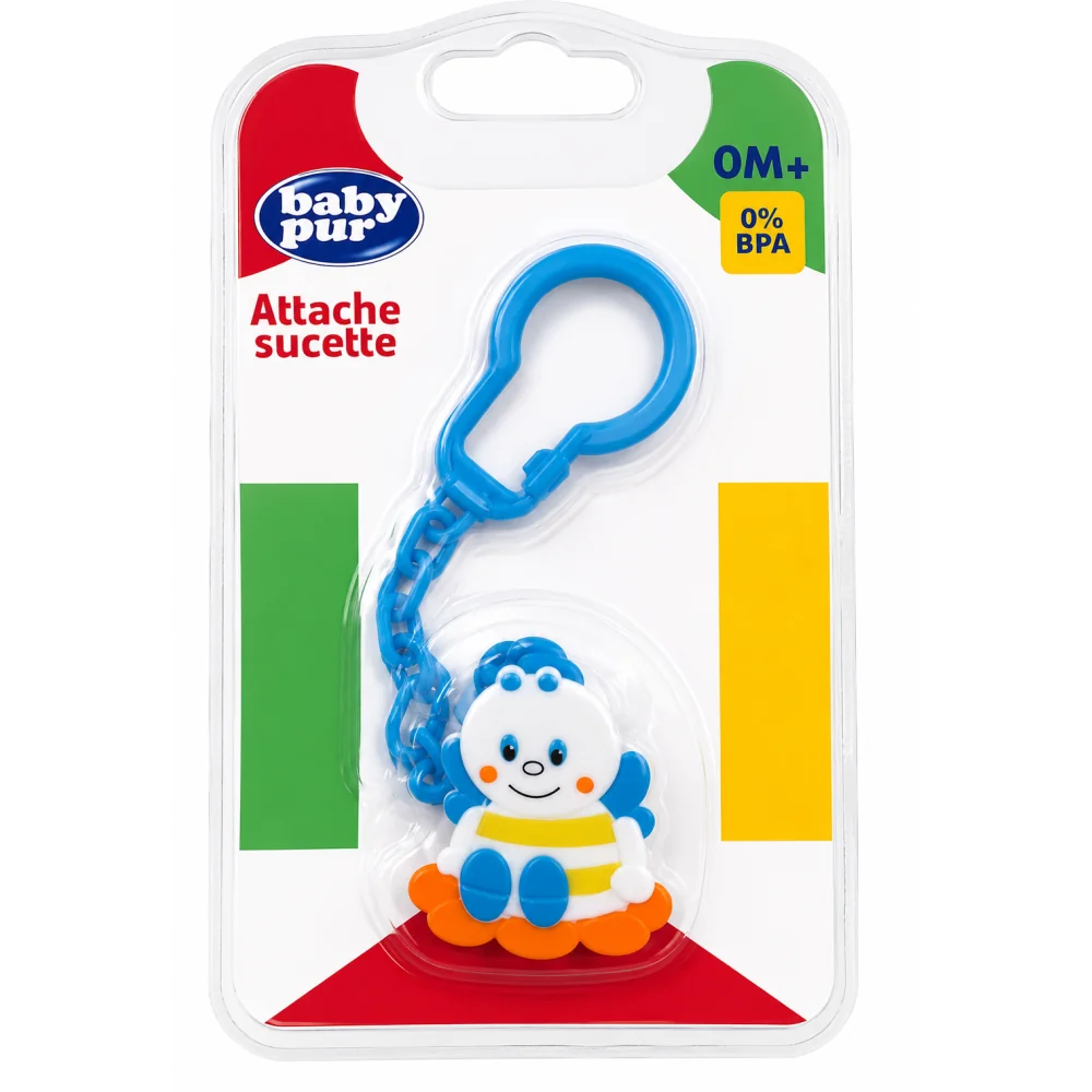 BABY PUR - ATTACHE SUCETTE +0MOIS pour Maman et bébé