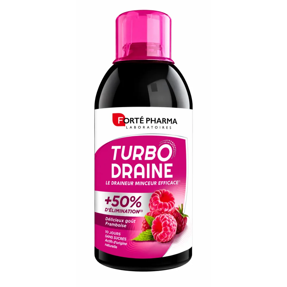 FORTE PHARMA - TURBODRAINE MINCEUR FRAMBOISE 500ML