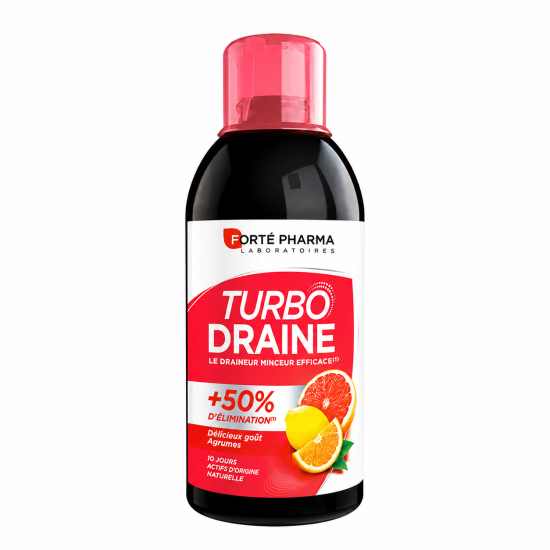 turbodraine agrumes 500ml forte pharma pour Beauté