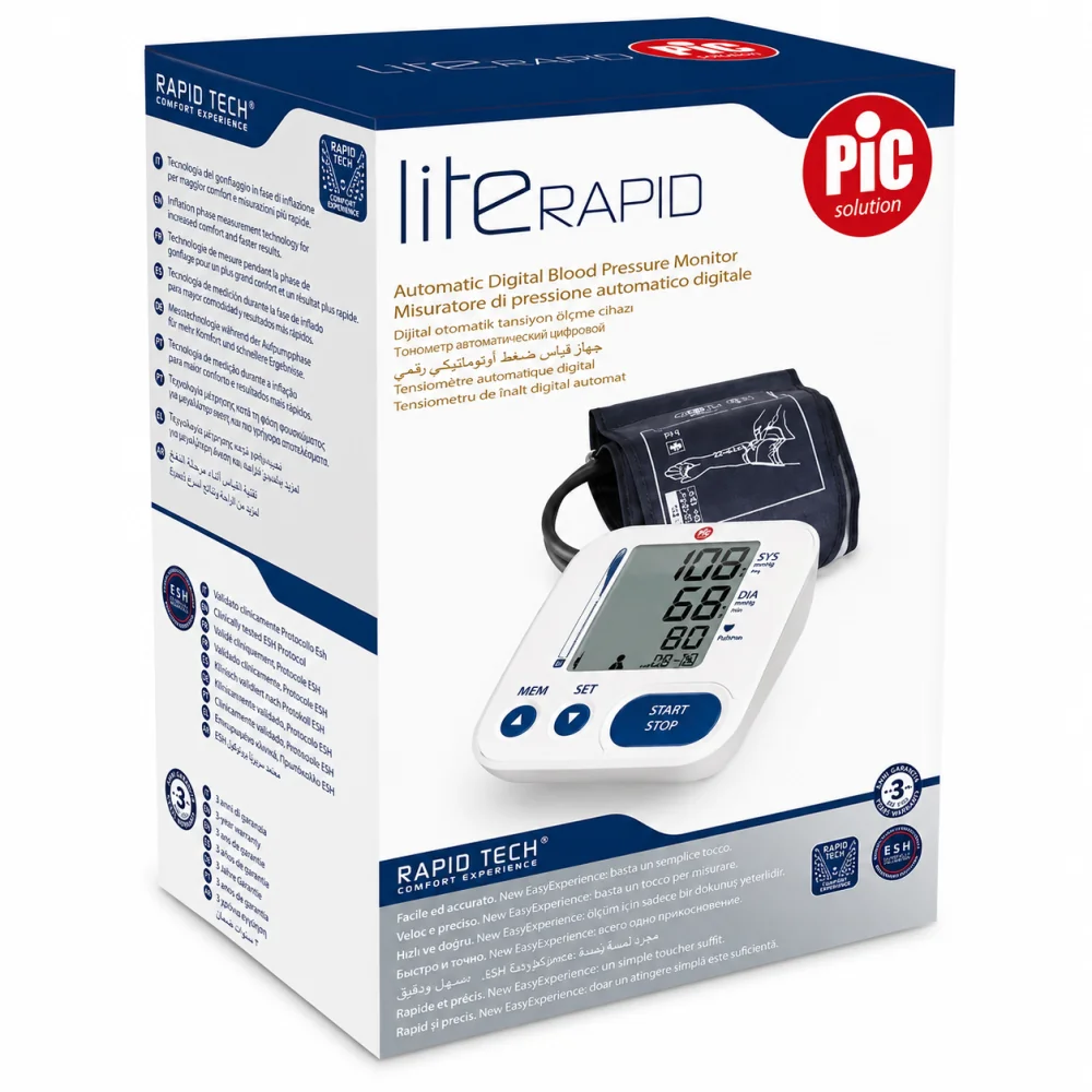 PIC SOLUTION - LITERAPID TENSIOMÈTRE BRASSARD