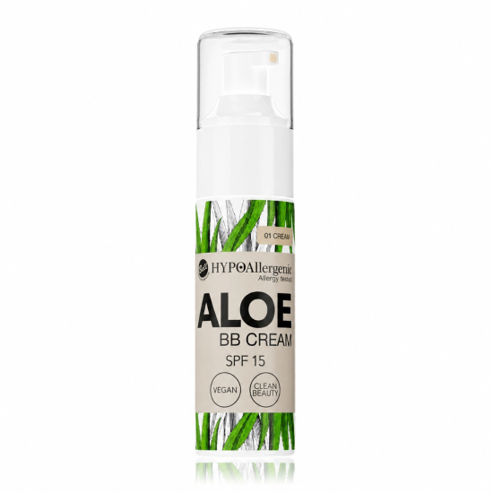 BELL HYPOALLERGENIC - BB CREAM ALOE VERA SPF15  01 CREAM