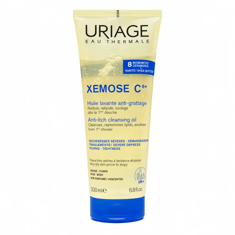 URIAGE XEMOSE C8+ Huile Lavante Anti-Grattage Peaux Très Sèches & Atopiques