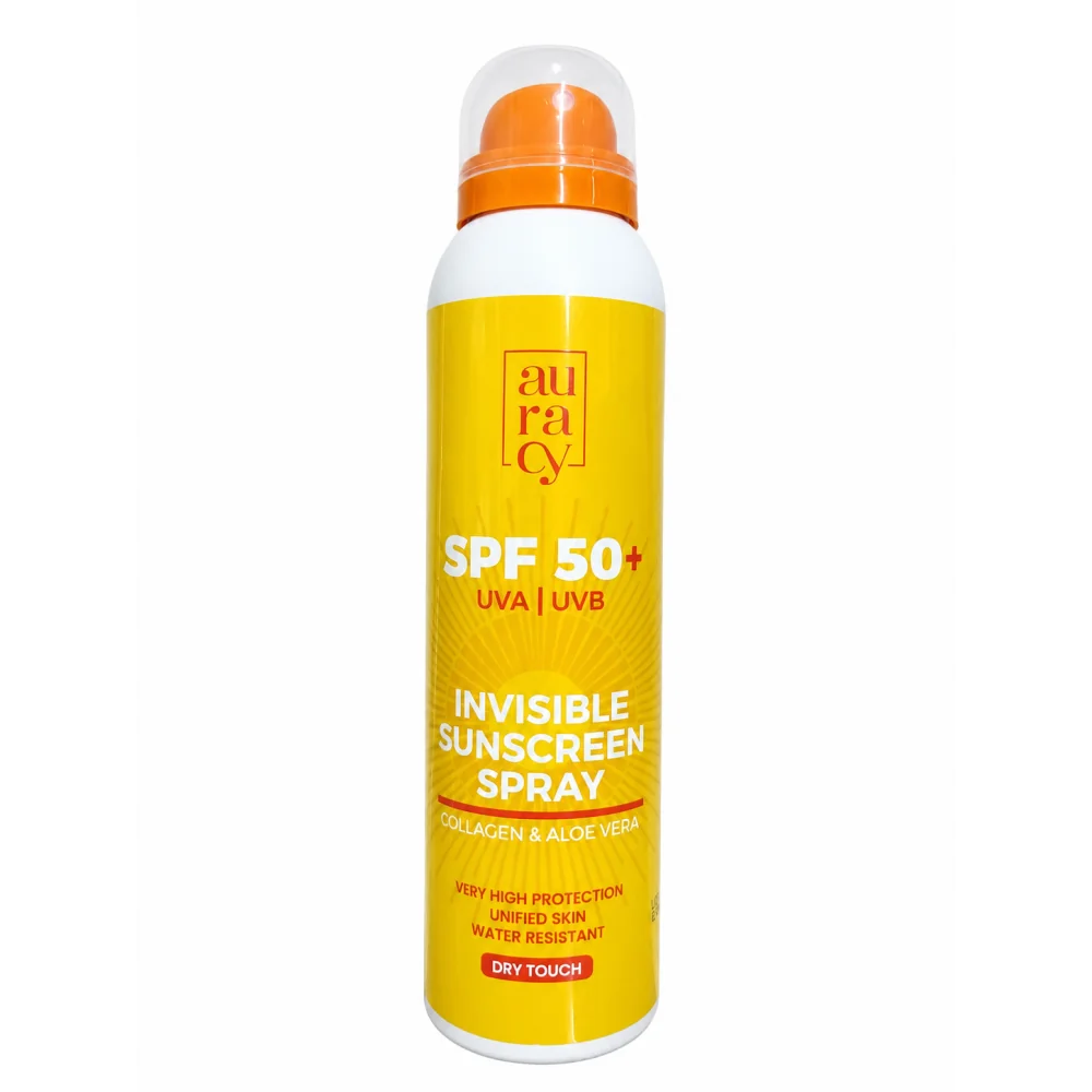 AURACY ECRAN SPRAY INVISIBLE SPF 50+