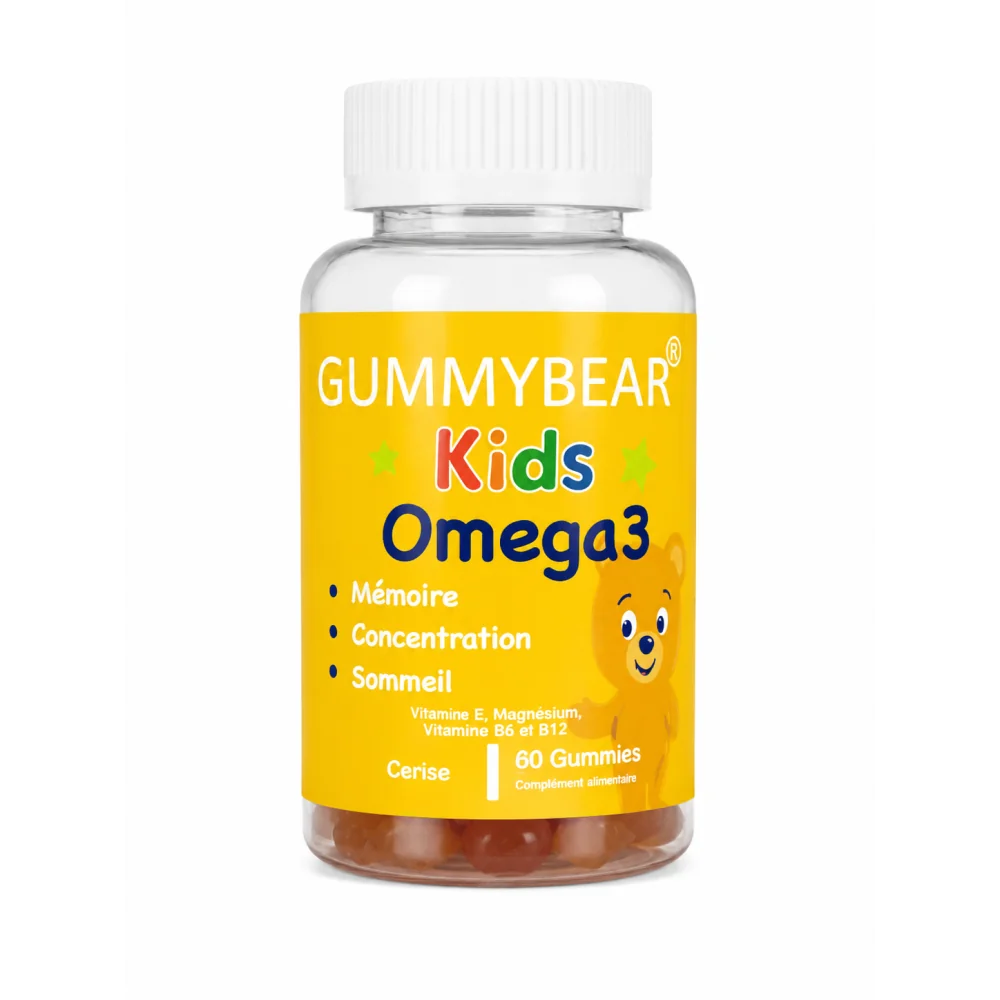 GUMMYBEAR KIDS - OMEGA 3 60 GUMMIES