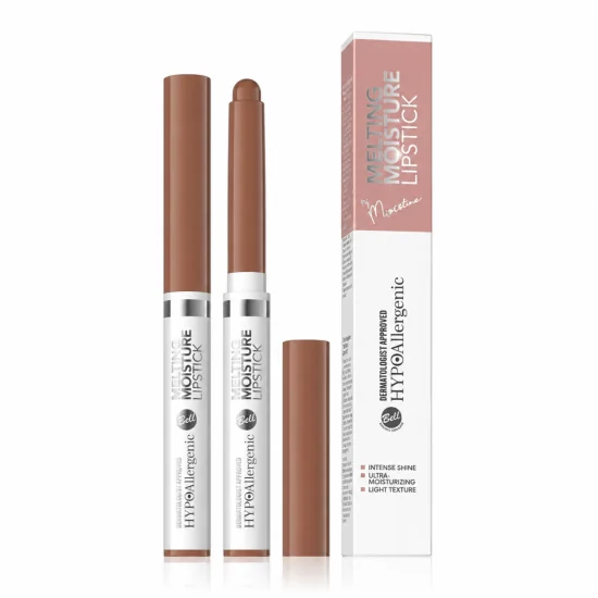 BELL HYPOALLERGENIC - MELTING MOISTURE LIPSTICK 02 MOCHA BEIGE