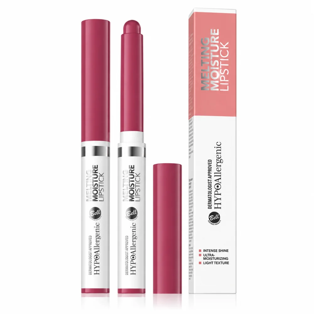 BELL HYPOALLERGENIC - MELTING MOISTURE LIPSTICK 05 RASPBERRY