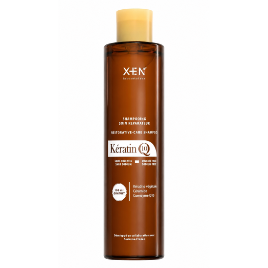 XEN Kératin Q10 Shampooing , 200ml pour Cheveux