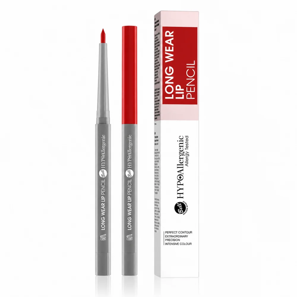 Bell HYPOAllergenic Long Wear Lip Pencil 04 Classic Red Crayon Lèvres Longue Tenue