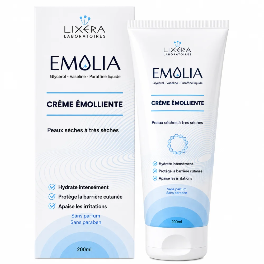 LIXERA - EMOLIA CRÈME ÉMOLLIENTE 200 ML