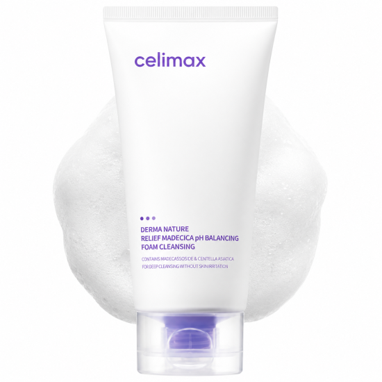 CELIMAX DERMA NATURE RELIEF MADECICA - MOUSSE NETTOYANTE ÉQUILIBRANTE 150 ML