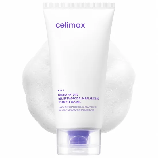 CELIMAX DERMA NATURE RELIEF MADECICA - MOUSSE NETTOYANTE ÉQUILIBRANTE 150 ML