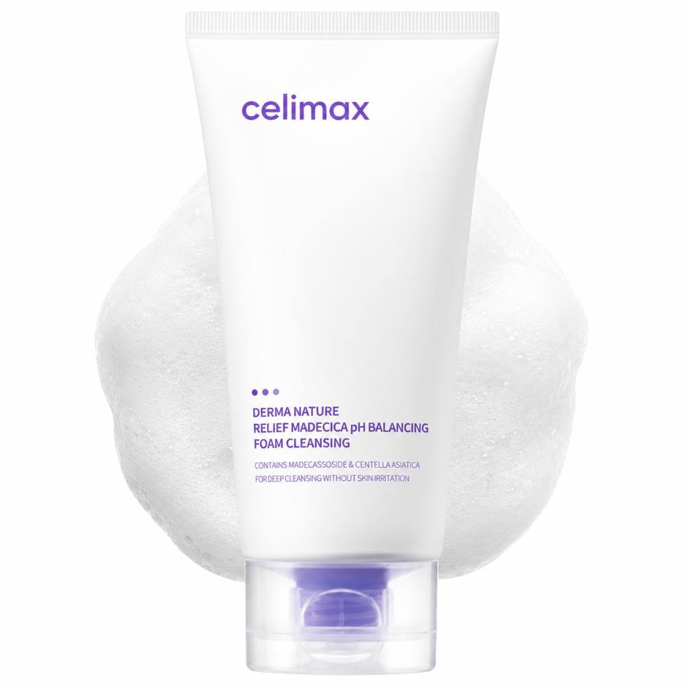 CELIMAX DERMA NATURE RELIEF MADECICA - MOUSSE NETTOYANTE ÉQUILIBRANTE 150 ML