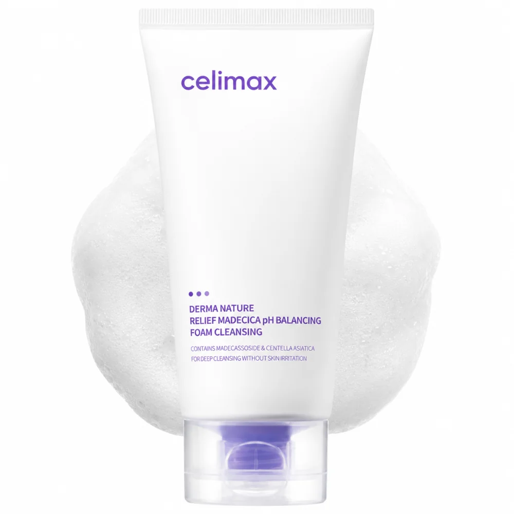 CELIMAX DERMA NATURE RELIEF MADECICA - MOUSSE NETTOYANTE ÉQUILIBRANTE 150 ML