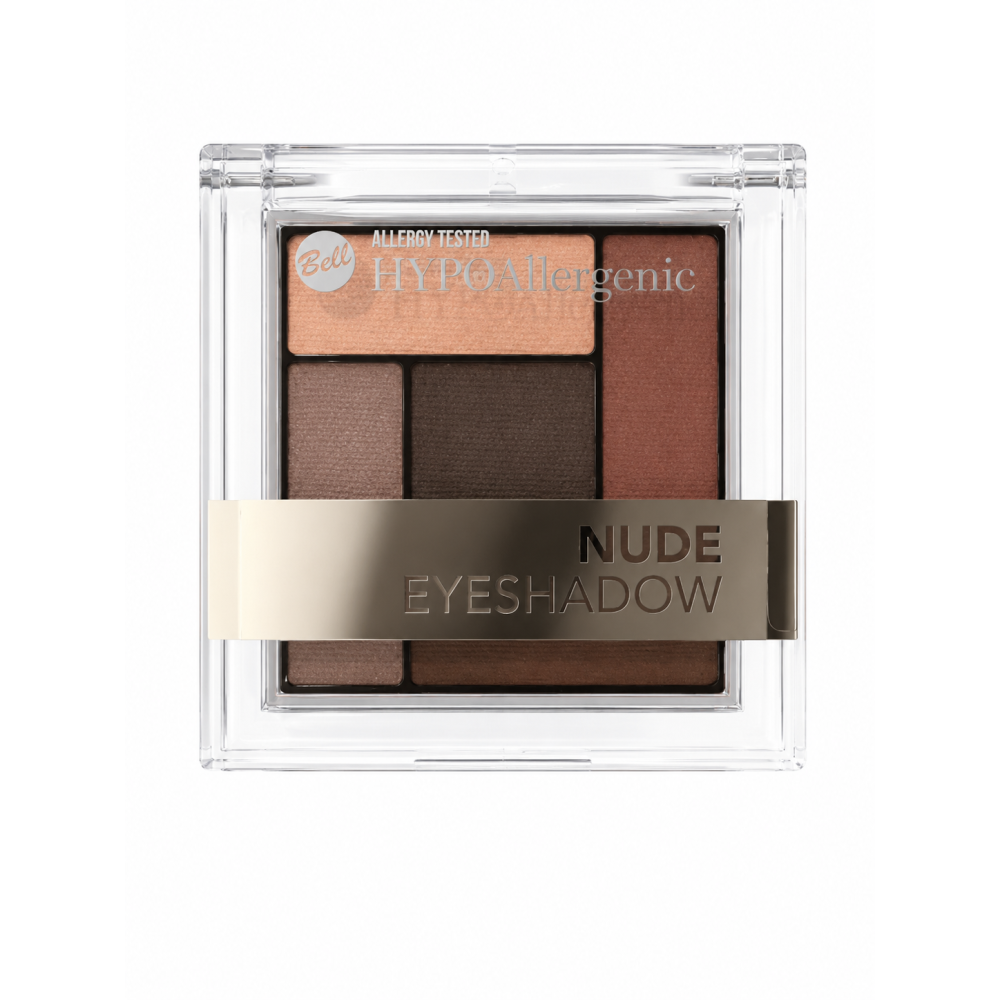 Bell HYPOAllergenic Nude Eyeshadow 01 | Palette Fard à Paupières 5 Teintes
