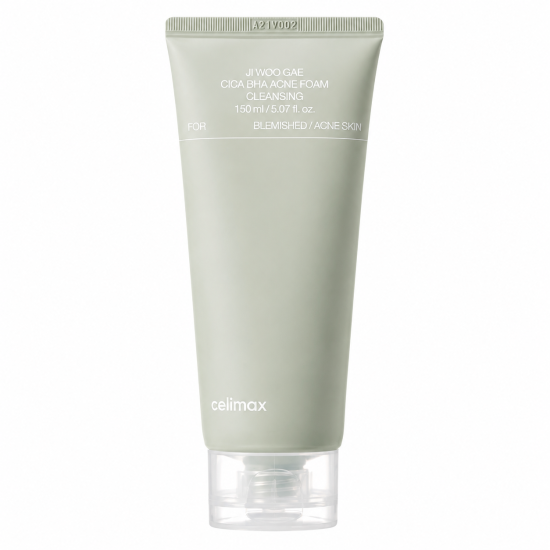 CELIMAX JI WOO GAE - NETTOYANT MOUSSANT ANTI-ACNÉ CICA BHA 150ML