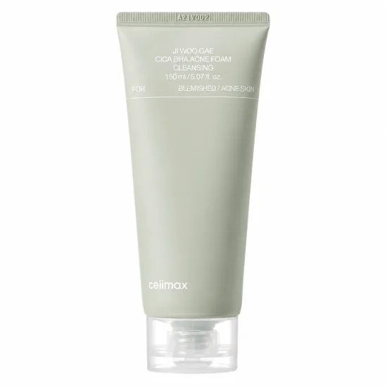 CELIMAX JI WOO GAE - NETTOYANT MOUSSANT ANTI-ACNÉ CICA BHA 150ML