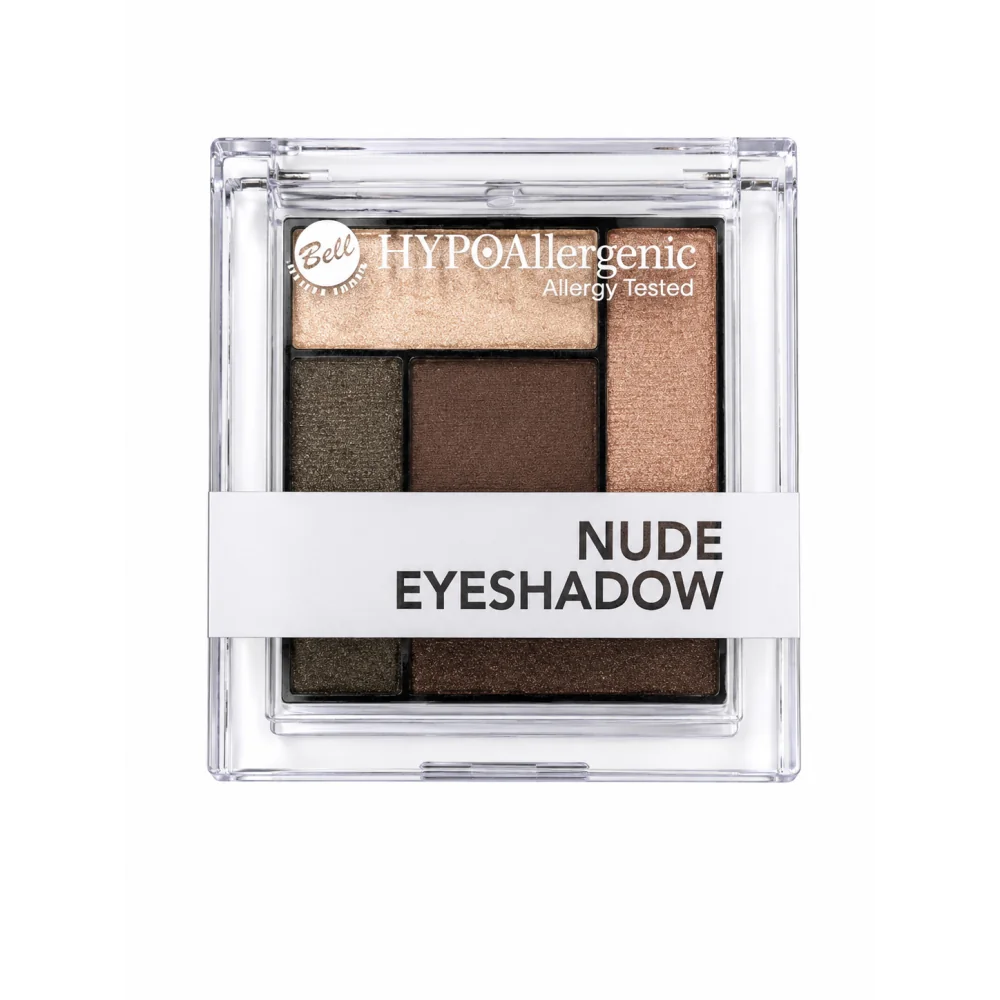 Bell HYPOAllergenic Nude Eyeshadow 04 | Palette Fard à Paupières 5 Teintes