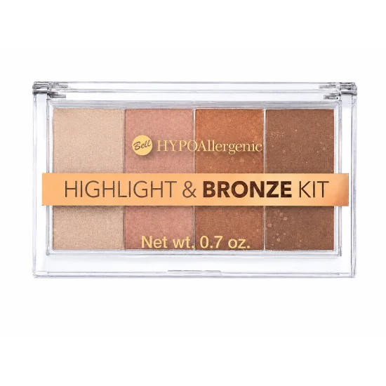 Bell HYPOAllergenic Highlight & Bronze Kit 01 | Palette Contouring & Glow