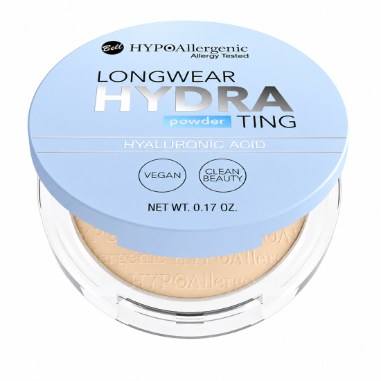 Bell HYPOAllergenic Longwear Hydrating Powder 02 Light Beige | Poudre Hydratante