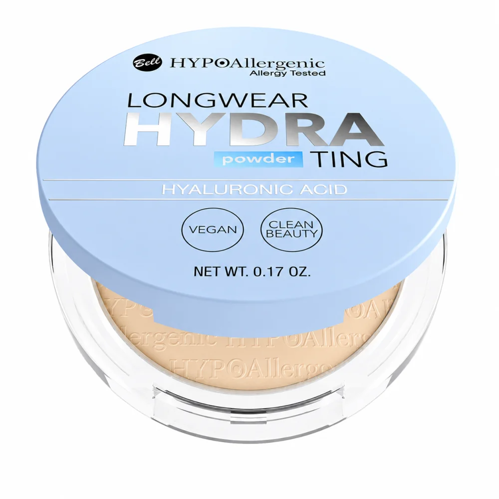 Bell HYPOAllergenic Longwear Hydrating Powder 02 Light Beige | Poudre Hydratante