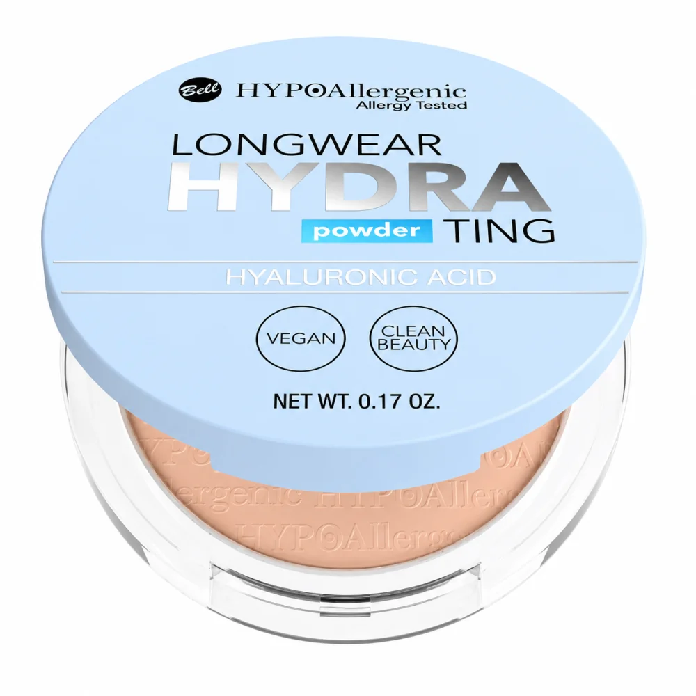 Bell HYPOAllergenic Longwear Hydrating Powder 04 Sunny Beige | Poudre Hydratante