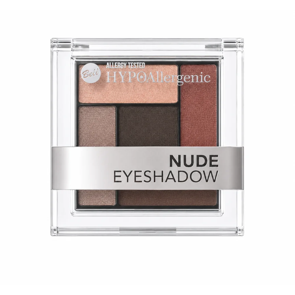 Bell HYPOAllergenic Nude Eyeshadow 01 | Palette Fard à Paupières 5 Teintes