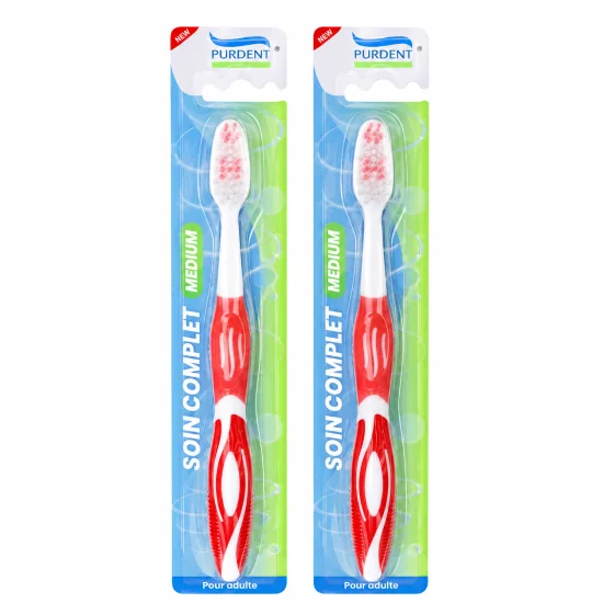 PURDENT - LOT DE 2 BROSSES A DENTS