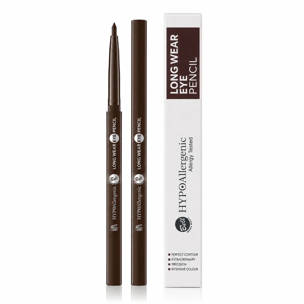 BELL HYPOALLERGENIC - LONG WEAR EYE PENCIL CRAYON YEUX - 02 BROWN