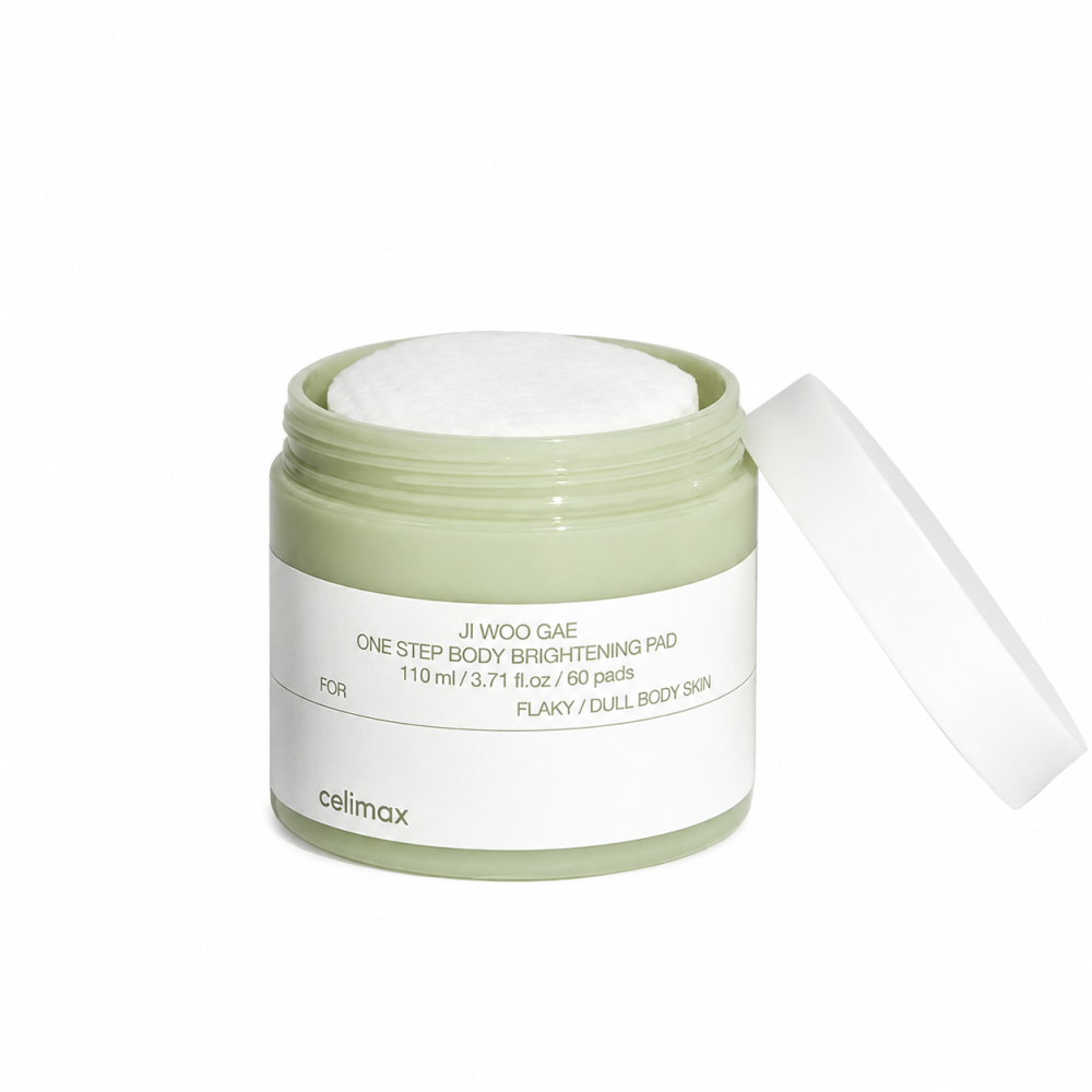 CELIMAX JI WOO GAE ONE STEP - DISQUES ÉCLAIRCISSANTS POUR LE CORPS 110 ML 60 DISQUES