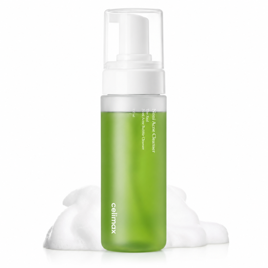 CELIMAX THE REAL NONI ACNE BUBBLE CLEANSER - MOUSSE NETTOYANTE ANTI-ACNÉ 155 ML