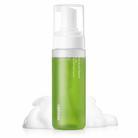 CELIMAX THE REAL NONI ACNE BUBBLE CLEANSER - MOUSSE NETTOYANTE ANTI-ACNÉ 155 ML