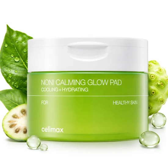 CELIMAX THE REAL NONI CALMING GLOW PAD - DISQUES TONIQUES APAISANTS ET ÉCLAT 50 DISQUES