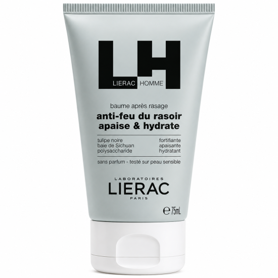 LIERAC HOMME - BAUME APRES RASAGE HYDRATANT 75ML