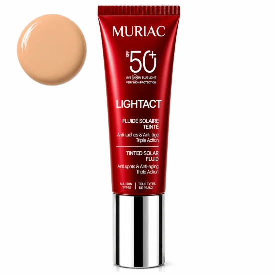 MURIAC LIGHTACT - FLUIDE SOLAIRE TEINTE SPF50+ 01 IVOIRE