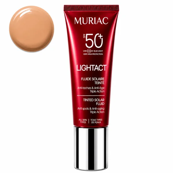 MURIAC LIGHTACT - FLUIDE SOLAIRE TEINTE SPF50+ 02 BEIGE NATUREL