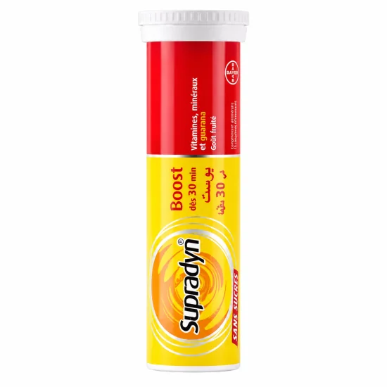 SUPRADYN BOOST - EFFERVESCENTS 10 COMPRIMÉS