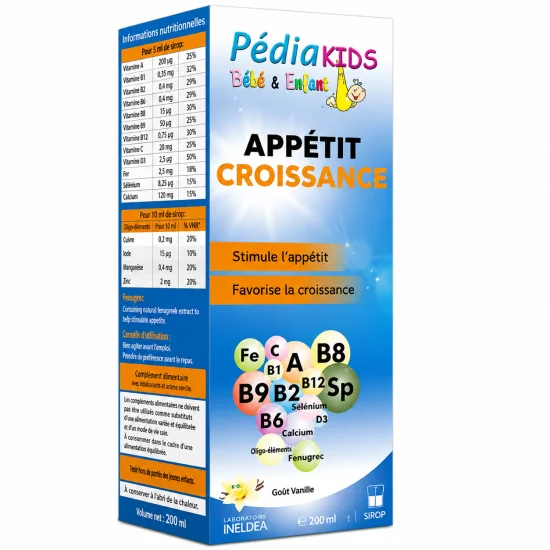 VITAL PEDIAKIDS - APPETIT CROISSANCE 150 ML
