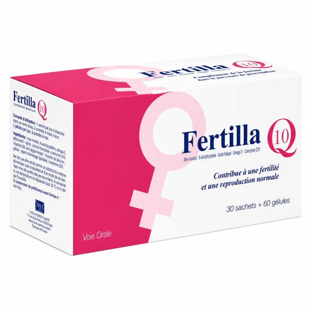 XEN - FERTILLA Q10 30 SACHETS+60 GELULES