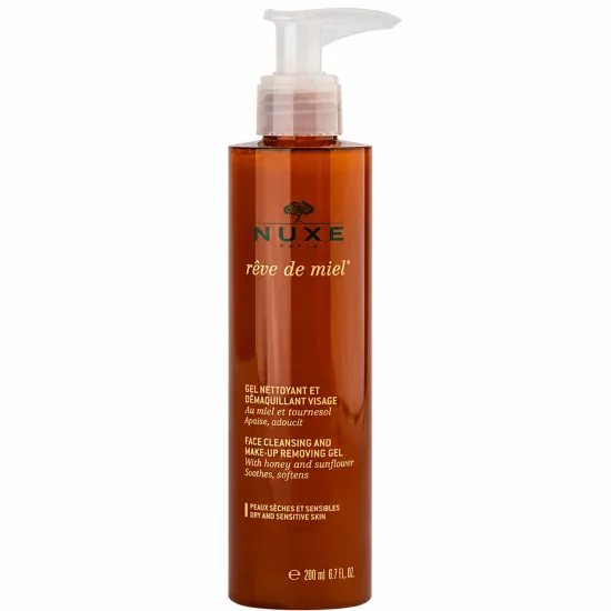 NUXE REVE DE MIEL - GEL NETTOYANT ET DEMAQUILLANT 200ML